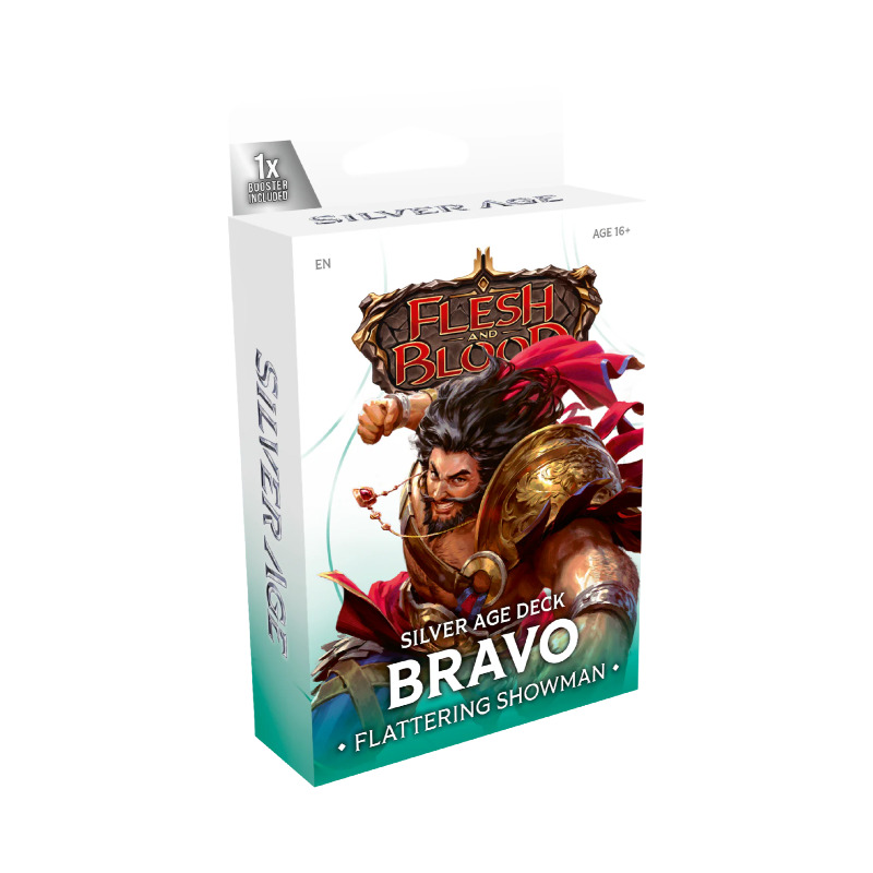 Flesh and Blood - Silver Age Chapter 1 Deck Bravo (Mazzo con Bustina Inclusa) ENG
